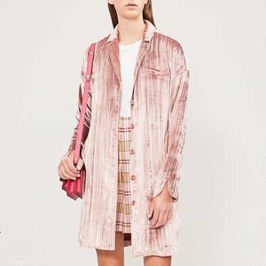J Brand Velvet Duster Jacket
